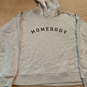 Cropped hoodie